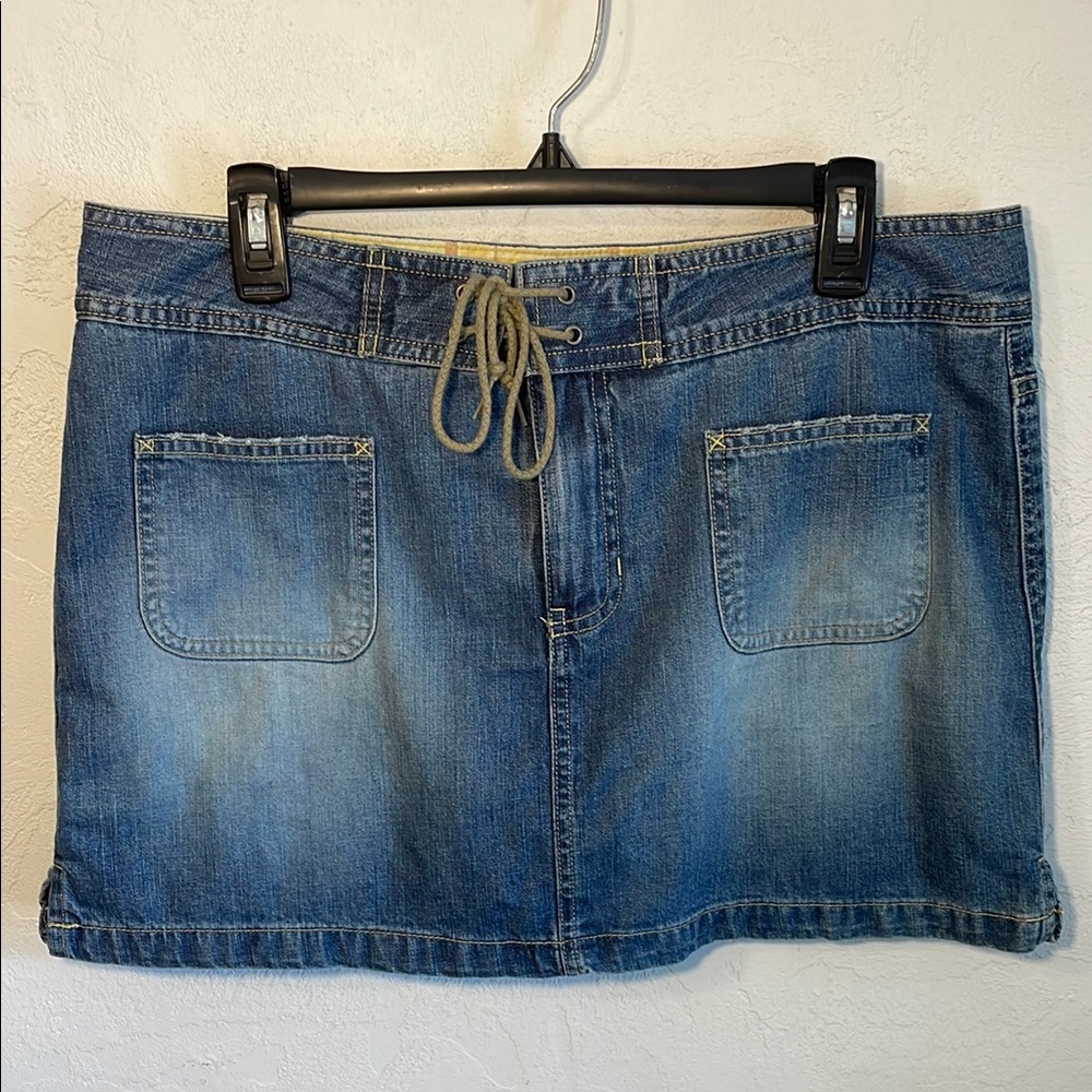 Old Navy Blue Denim Skort